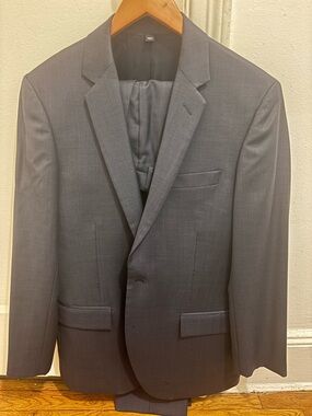 J. Crew Men's Ludlow Navy Two-Piece Suit - 38R, Blazer & Trousers